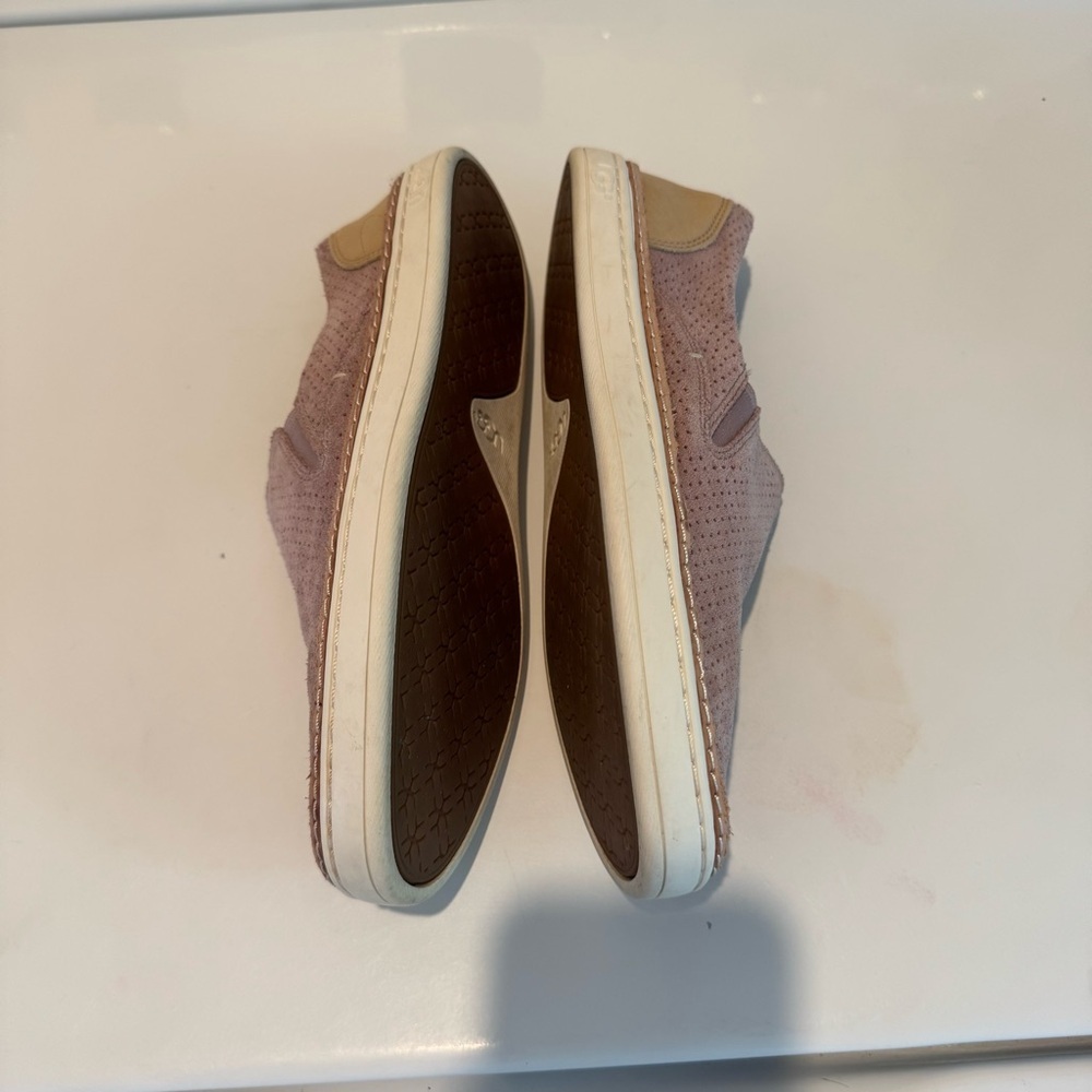 UGG Adley Perf Slip-On Blush Pink Dusty Rose 5.5 - Picture 4 of 9